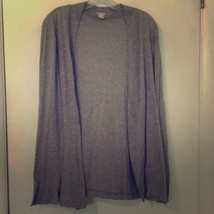 Gray cardigan